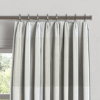 Euro Pleat Drapery in Falmouth - Linen