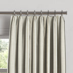 Euro Pleat Drapery in Baldwin - Fog