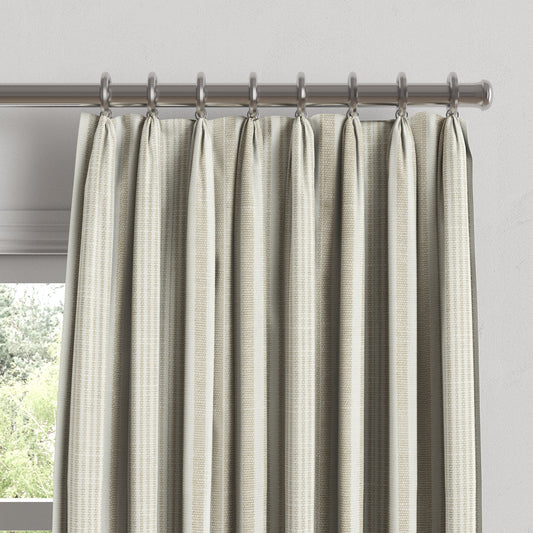 Euro Pleat Drapery in Baldwin - Fog
