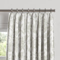 Euro Pleat Drapery in Toile - Rich Cream