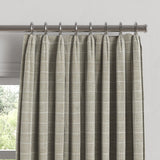 Euro Pleat Drapery in 100% Linen - Hazelnut