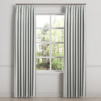 Euro Pleat Drapery in 100% Linen - Salt Air