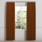 Euro Pleat Drapery in Classic Velvet - Amber