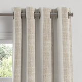 Grommet Drapery in French Laundry Stripe - Champagne