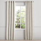 Grommet Drapery in French Laundry Stripe - Champagne
