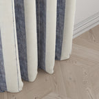 Grommet Drapery in French Laundry Stripe - Navy