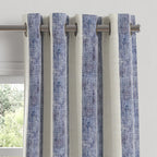 Grommet Drapery in French Laundry Stripe - Navy