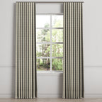Ripplefold Drapery in 100% Linen - Hazelnut