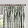 Pinch Pleat Drapery in Ditsy - Fresh Blue