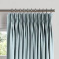Pinch Pleat Drapery in Lush Linen - Breeze