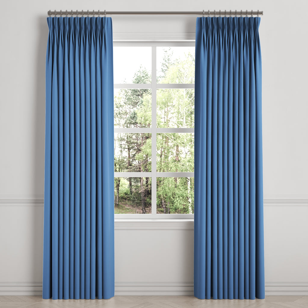 Pinch Pleat Drapery in Lush Linen - Ceramic