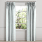 Pinch Pleat Drapery in Lush Linen - Ice