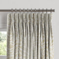 Pinch Pleat Drapery in Tiger - Linen