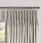 Pinch Pleat Drapery in Tiger - Linen