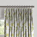 Pinch Pleat Drapery in Meadow - Willow