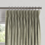Pinch Pleat Drapery in Make Waves - Oatmeal