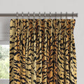 Pinch Pleat Drapery in Tiger - Bold