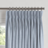 Pinch Pleat Drapery in Classic Linen - Opal