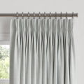 Pinch Pleat Drapery in Classic Linen - Oyster