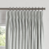 Pinch Pleat Drapery in Classic Linen - Oyster