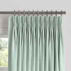 Pinch Pleat Drapery in Baldwin - Cornflower