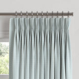 Pinch Pleat Drapery in Baldwin - Baby Blue