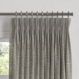 Pinch Pleat Drapery in Linen Sheer - Cinder