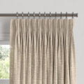 Pinch Pleat Drapery in Linen Sheer - Ecru