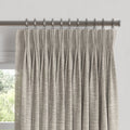 Pinch Pleat Drapery in Linen Sheer - Ivory