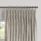 Pinch Pleat Drapery in Linen Sheer - Ivory