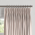 Pinch Pleat Drapery in Lush Linen - Cameo