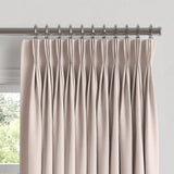 Pinch Pleat Drapery in Lush Linen - Cameo