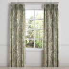 Pinch Pleat Drapery in Country Toile - Ivy