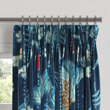 Pinch Pleat Drapery in Koi Pond - Blue