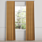 Ripplefold Drapery in Lush Linen - Turmeric