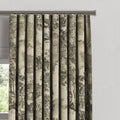 Ripplefold Drapery in Country Toile - Onyx