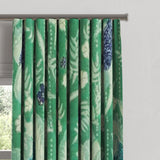 Ripplefold Drapery in Koi Pond - Green