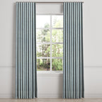 Ripplefold Drapery in Nautical Stripes - Surfs Up