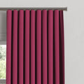 Ripplefold Drapery in Lush Linen - Beet