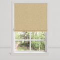 Flat Roman Shade in Ditsy - Saddle