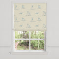Flat Roman Shade in Duffy - Bone