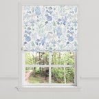 Flat Roman Shade in Montauk - Ocean