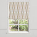 Flat Roman Shade in Mini Florals - Birch