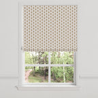 Flat Roman Shade in Mini Florals - Birch