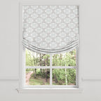 Relaxed Roman Shade in Groovy - Mint