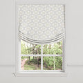 Relaxed Roman Shade in Groovy - Natural