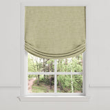 Relaxed Roman Shade in Ditsy - Seaweed