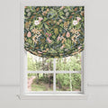 Relaxed Roman Shade in Botanical - Forest
