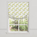 Relaxed Roman Shade in Meadow - Willow