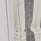Relaxed Roman Shade in French Laundry Stripe - Midnights